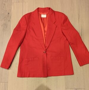 Vintage Pendleton Wool Red Blazer